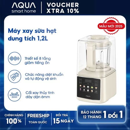 Máy xay sữa hạt đa năng AQUA 1.2L BMT1201T