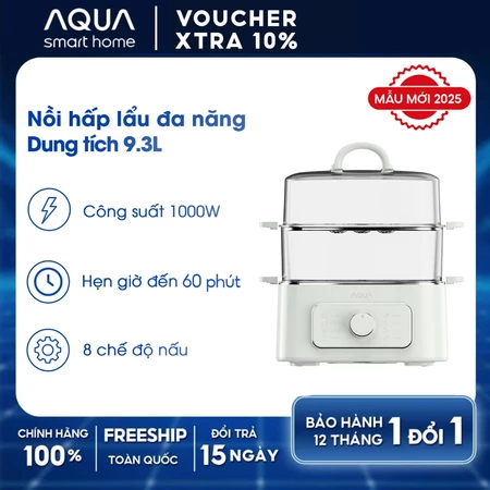 Nồi lẩu hấp đa năng AQUA ES902W 9.3L