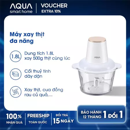 Máy xay thịt Aqua GGS201R