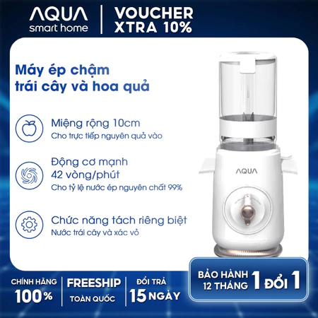 Máy ép chậm AQUA JSJ0901RW 900ml