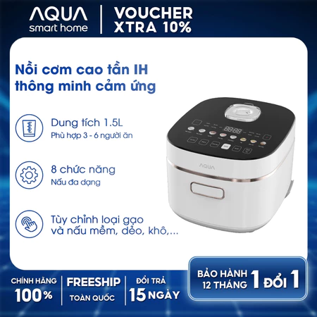 Nồi cơm cao tần AQUA RIH401R 1.5L